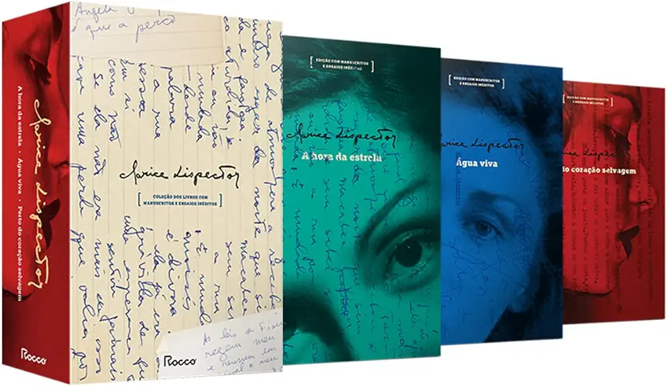 Capa do Livro Caixa Clarice Lispector Manuscritos - Clarice Lispector