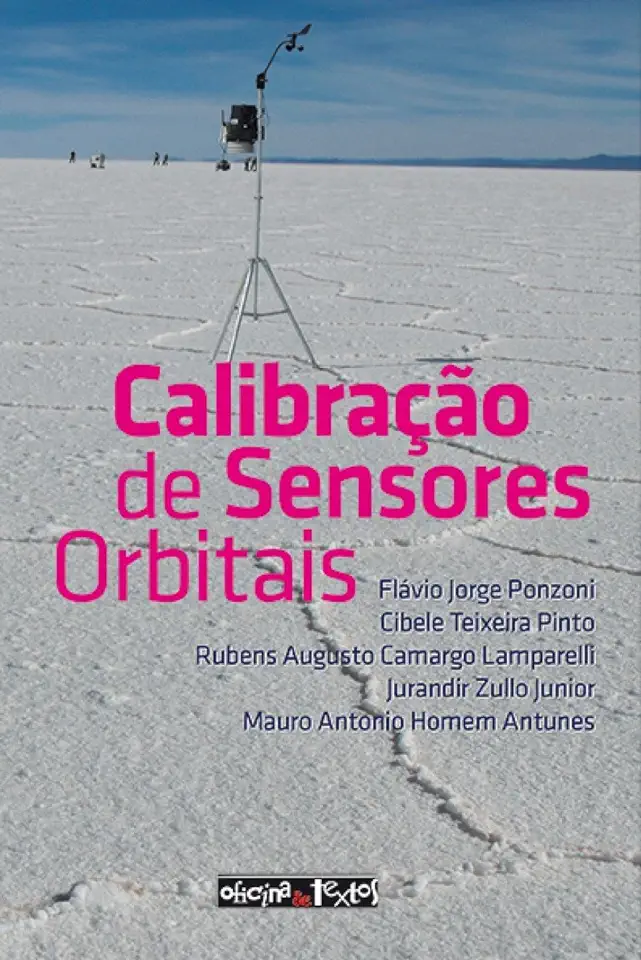 Capa do Livro Calibraçao de Sensores Orbitais - Flavio Jorge Ponzoni