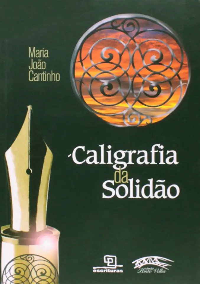 Capa do Livro Caligrafia da Solidão - Maria João Cantinho