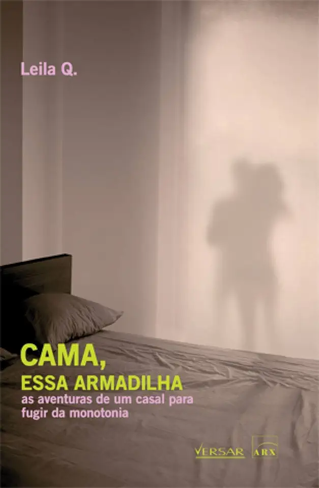 Capa do Livro Cama, essa Armadilha - Leila