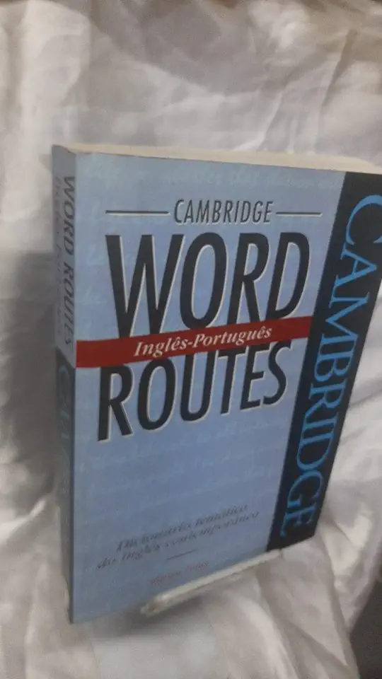 Capa do Livro Cambridge Word Routes - Inglês-português - Cambridge