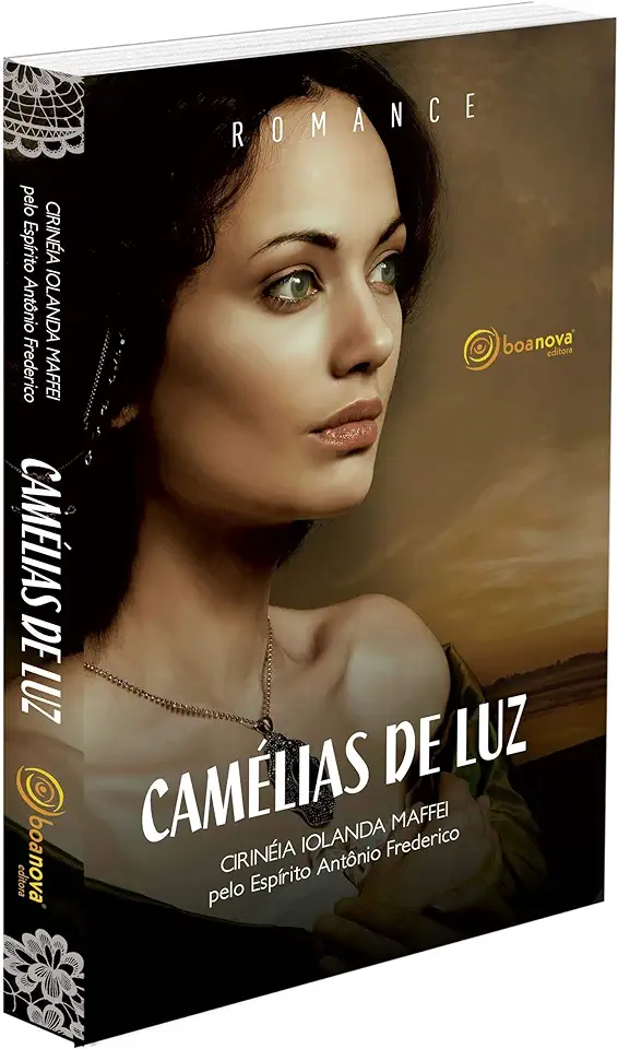 Capa do Livro Camélias de Luz - Cirinéia Iolanda Maffei