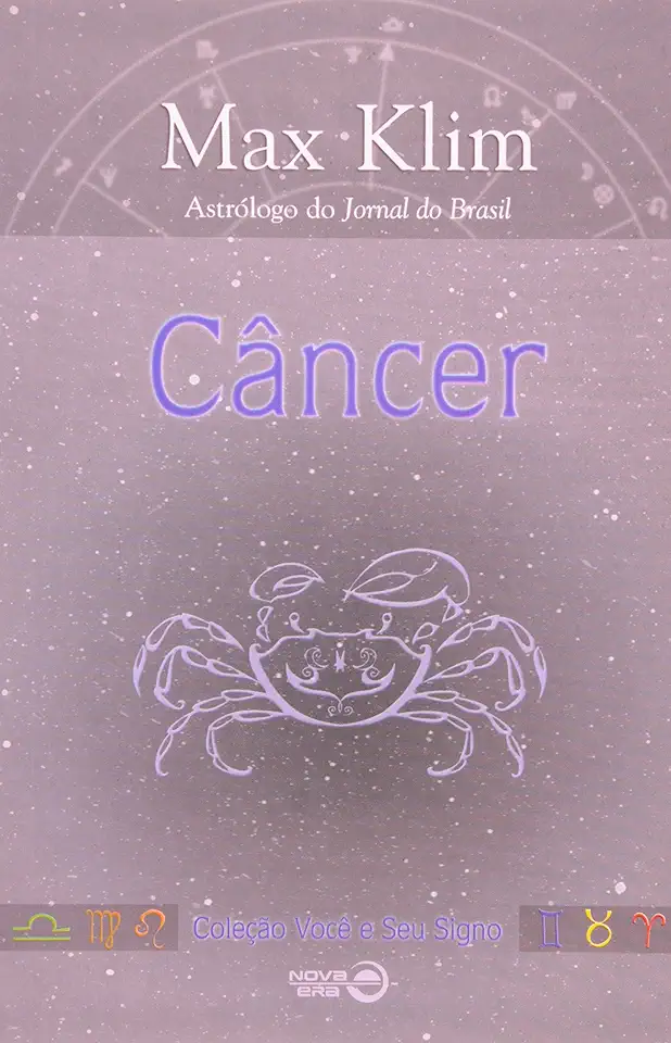 Capa do Livro Câncer - Max Klim