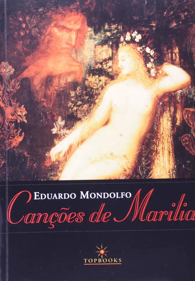 Capa do Livro Canções de Marilia - Eduardo Mondolfo