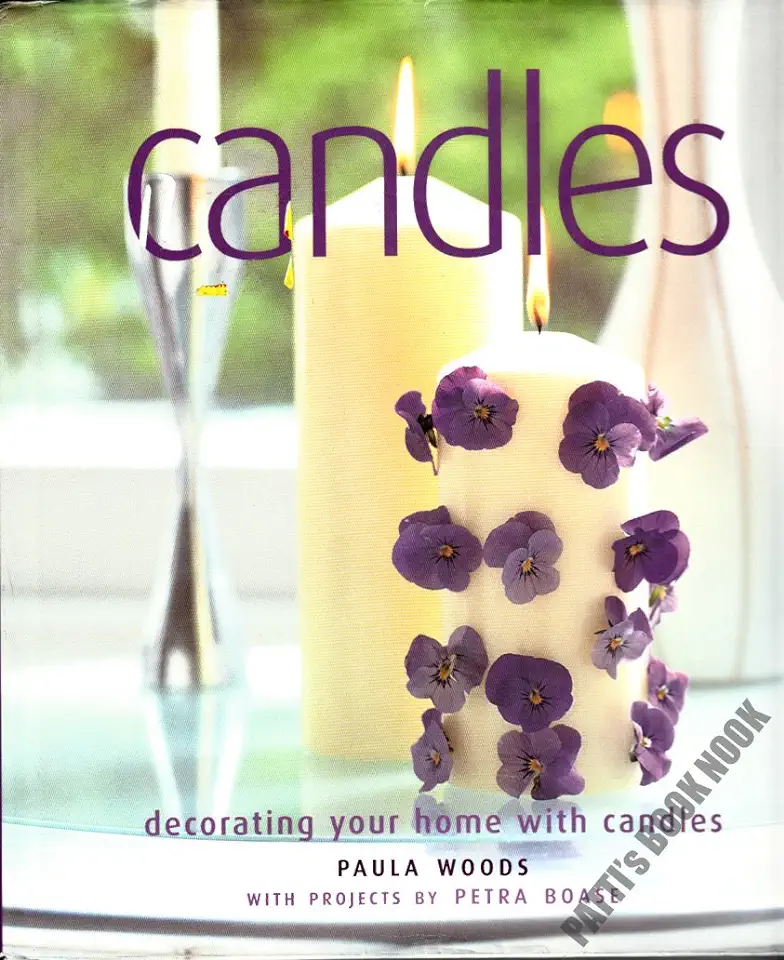 Capa do Livro Candle -: Decorating Your Home With Candles - Paula Woods