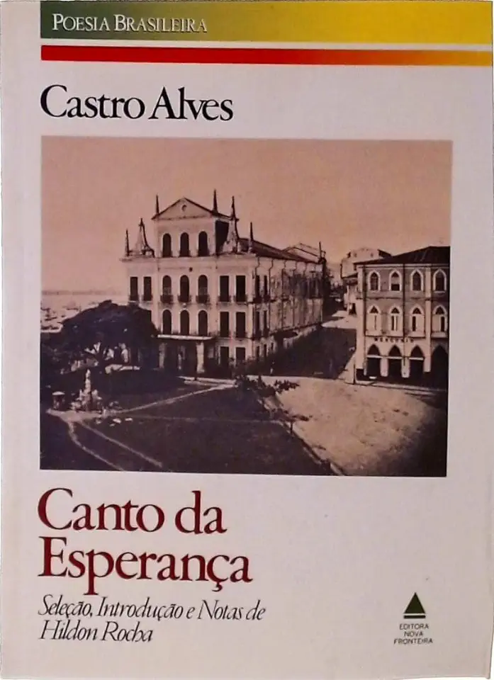 Capa do Livro Canto da Esperança - Castro Alves