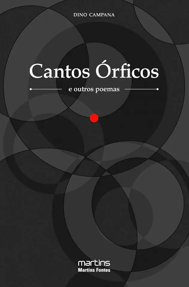 Capa do Livro Cantos Órficos e Outros Poemas - Dino Campana