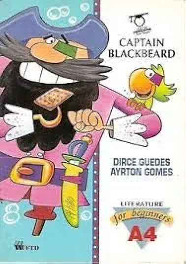 Capa do Livro Captain Blackbeard - Dirce Guedes / Ayrton Gomes