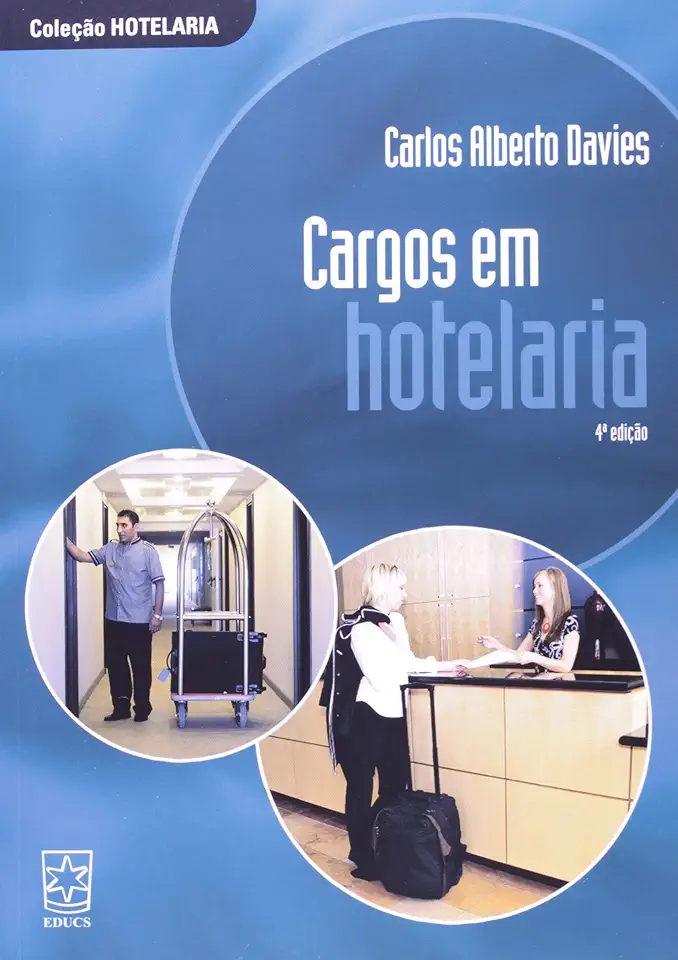 Capa do Livro Cargos Em Hotelaria - Carlos Alberto Davies