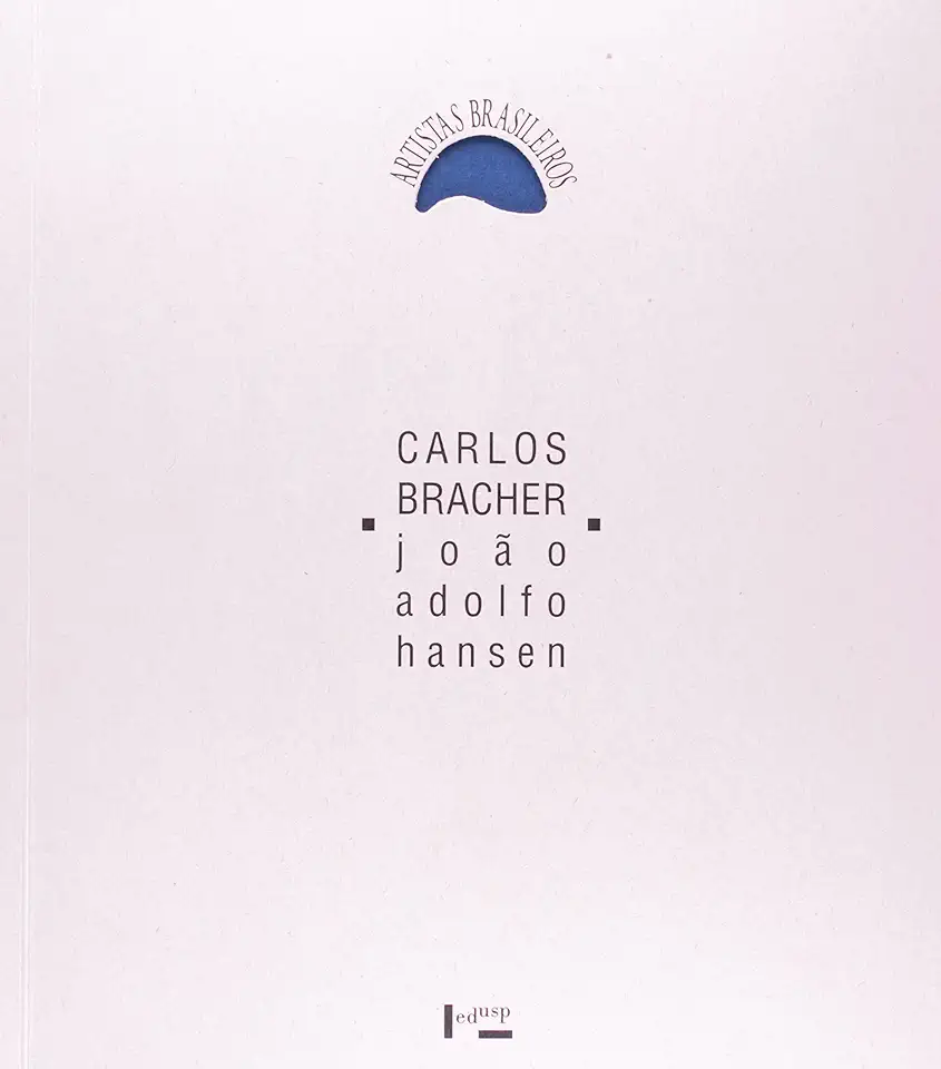 Capa do Livro CARLOS BRACHER ARTISTAS BRASILEIROS - IMPRENSA HANSEN