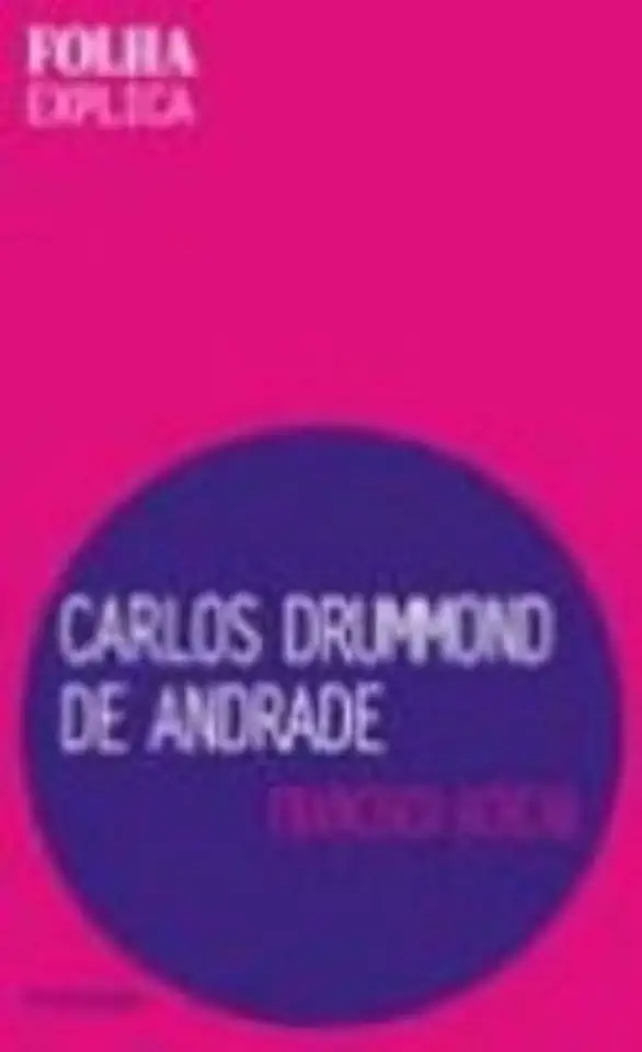 Capa do Livro Carlos Drummond de Andrade - Francisco Achcar