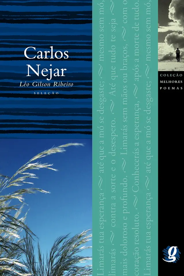 Capa do Livro Carlos Nejar Melhores Poemas - Léo Gilson Ribeiro