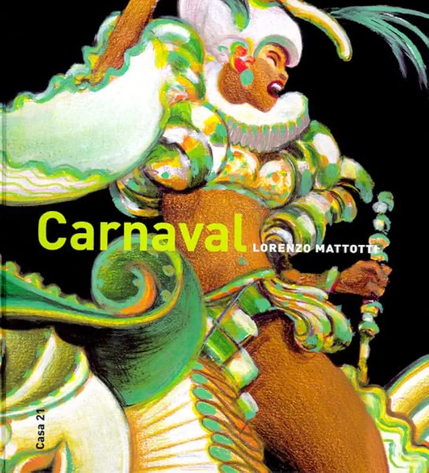 Capa do Livro Carnaval - Lorenzo Mattotti