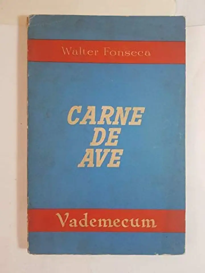 Capa do Livro Carne de Ave - Walter Fonseca