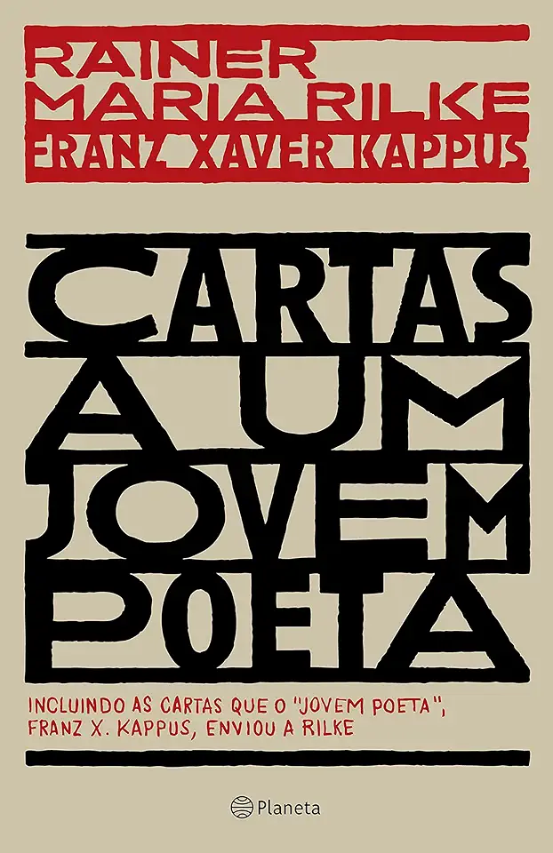 Capa do Livro Cartas a um Jovem Poeta - Rainer Maria Rilke