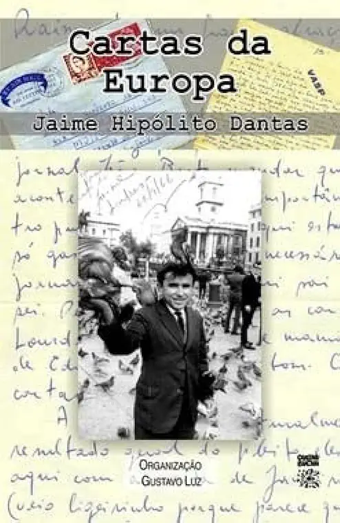 Capa do Livro Cartas da Europa - Jaime Hipólito Dantas