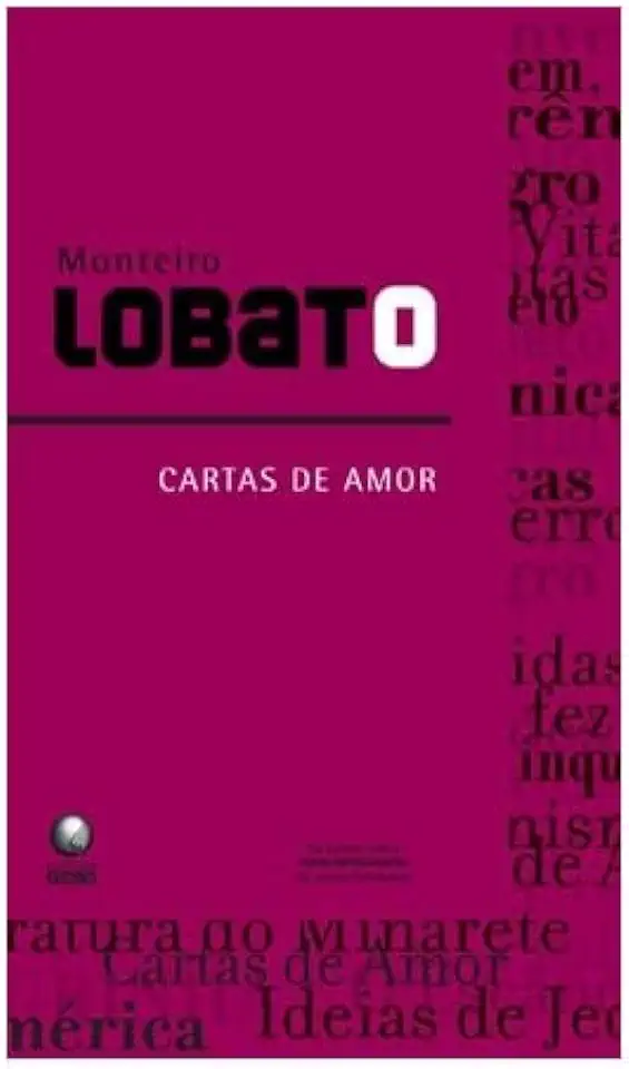 Capa do Livro Cartas de Amor - Monteiro Lobato