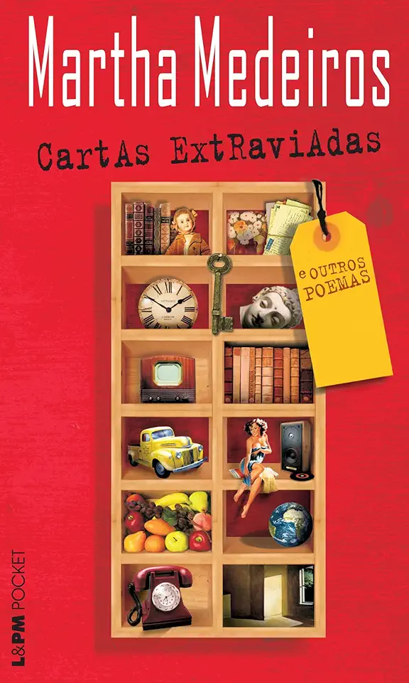 Capa do Livro Cartas Extraviadas e Outros Poemas - Martha Medeiros