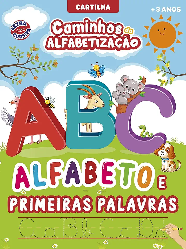 Capa do Livro Cartilha Caminhos Da Alfabetização - Online Editora