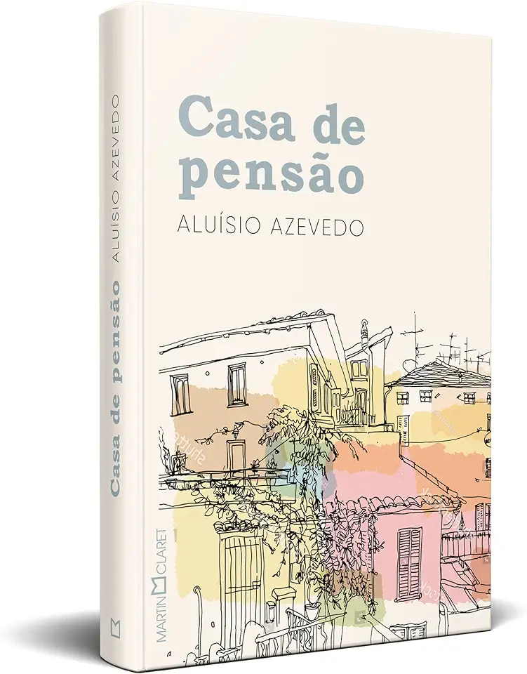 Capa do Livro Casa de Pensão - Azevedo, Aluisio