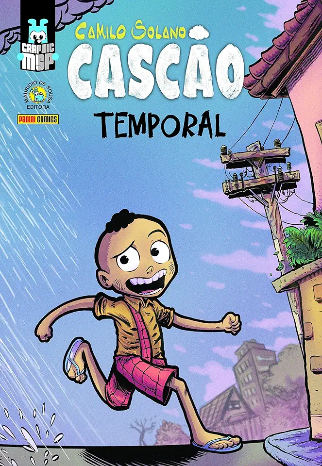 Capa do Livro Cascão: Temporal (Graphic MSP) - Capa Dura - Mauricio De Sousa,Camilo Solano