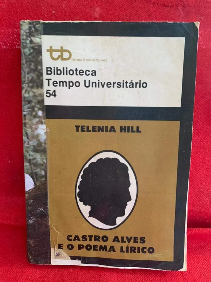 Capa do Livro Castro Alves e o Poema Lírico - Telenia Hill