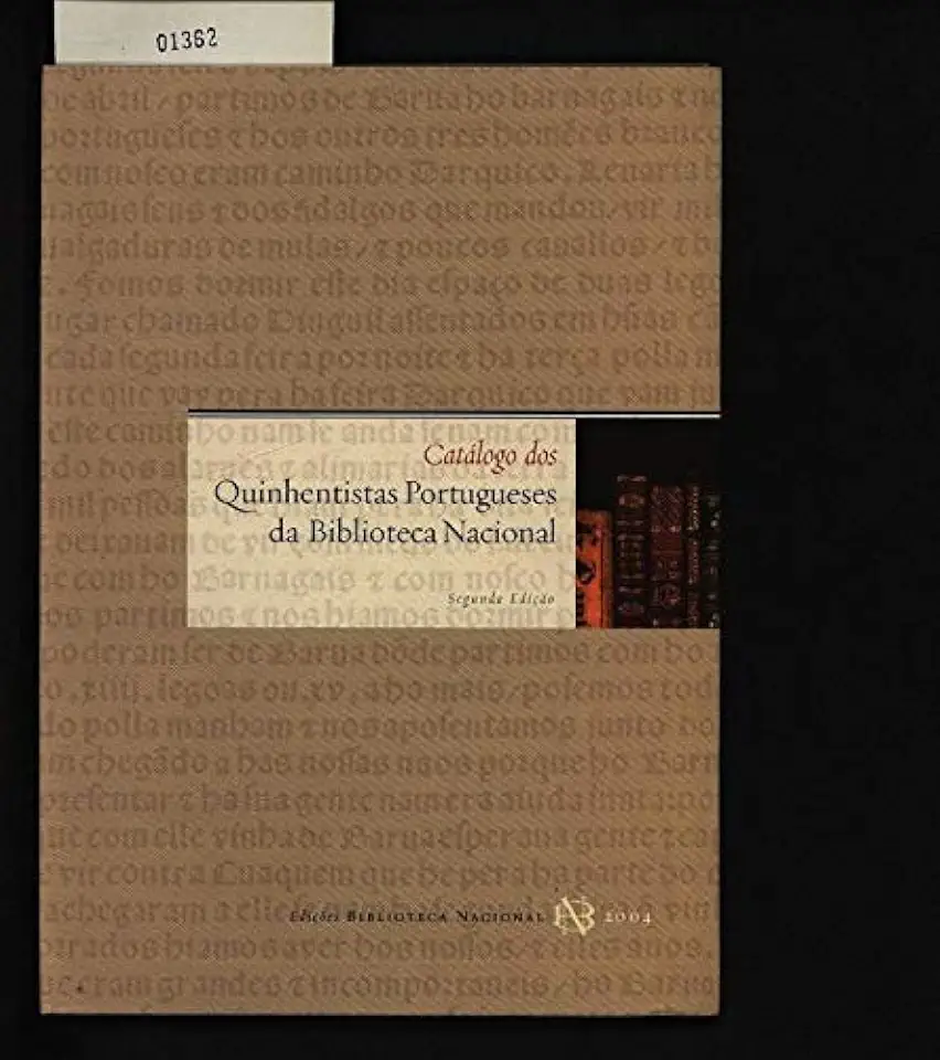 Capa do Livro Catálogo dos Quinhentistas Portugueses da Biblioteca Nacional - Biblioteca Nacional