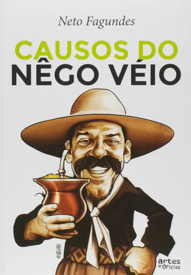 Capa do Livro Causos do Nêgo Véio - Neto Fagundes