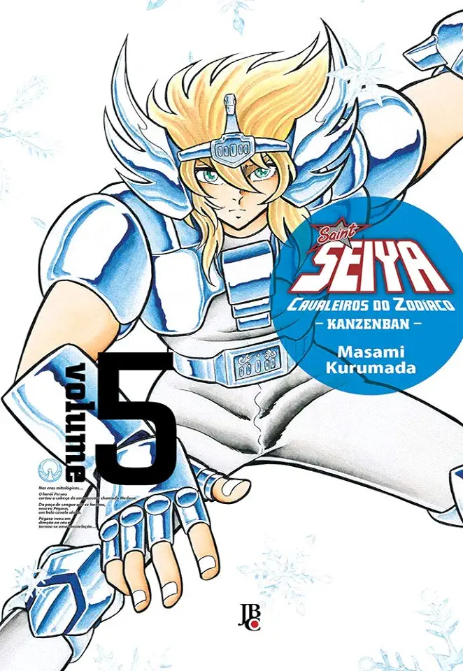 Capa do Livro Cavaleiros Do Zodíaco - Saint Seiya Kanzenban - Vol. 5 - Masami Kurumada