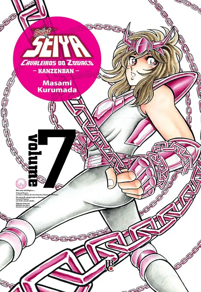 Capa do Livro Cavaleiros Do Zodíaco - Saint Seiya Kanzenban - Vol. 7 - Masami Kurumada