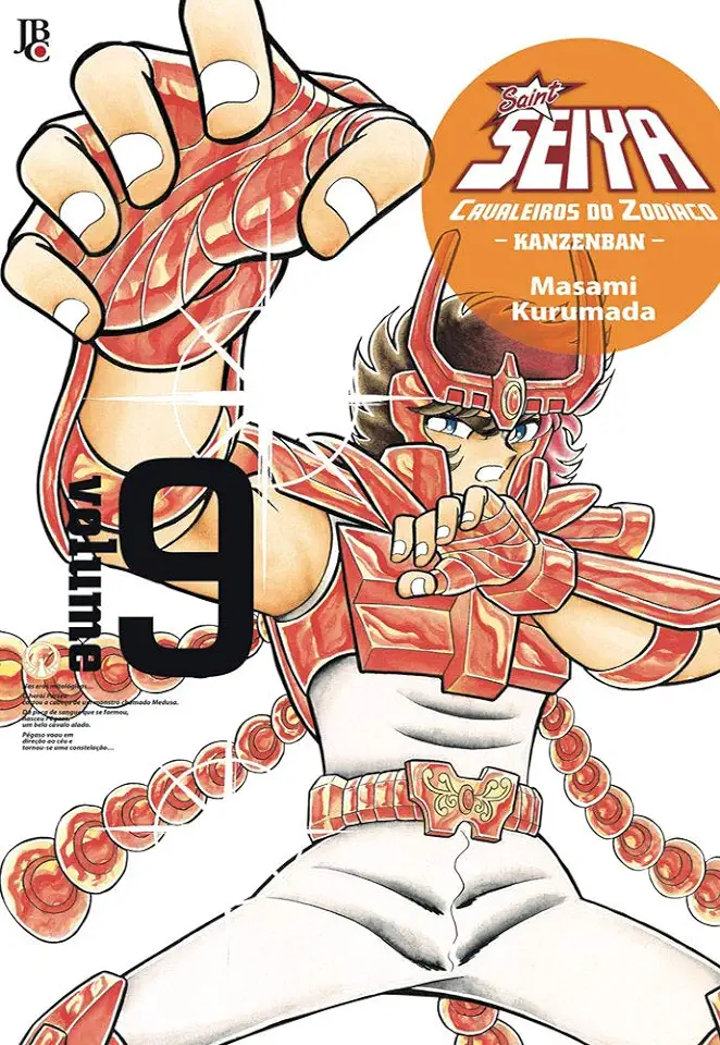 Capa do Livro Cavaleiros Do Zodíaco - Saint Seiya Kanzenban - Vol. 9 - Masami Kurumada