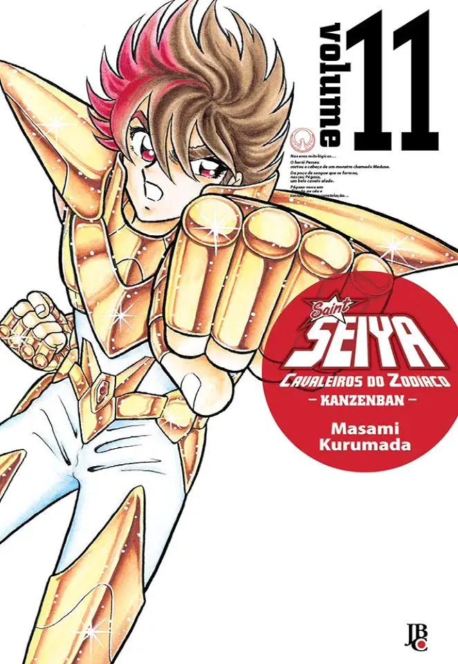 Capa do Livro Cavaleiros do Zodíaco Saint Seiya - Vol.11 - Masami Kurumada