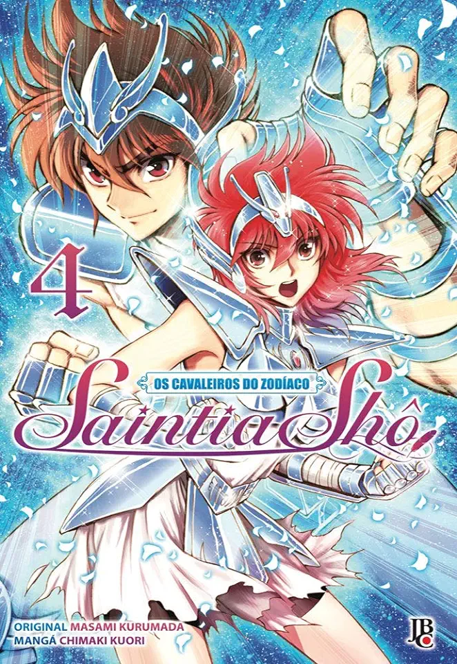 Capa do Livro Cavaleiros do Zodíaco - Saintia Shô - Vol. 4 - Masami Kurumada