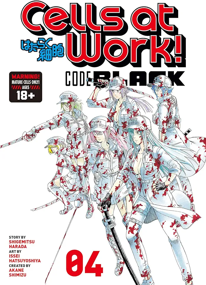 Capa do Livro Cells At Work - Vol. 04 - Shimizu, Akane