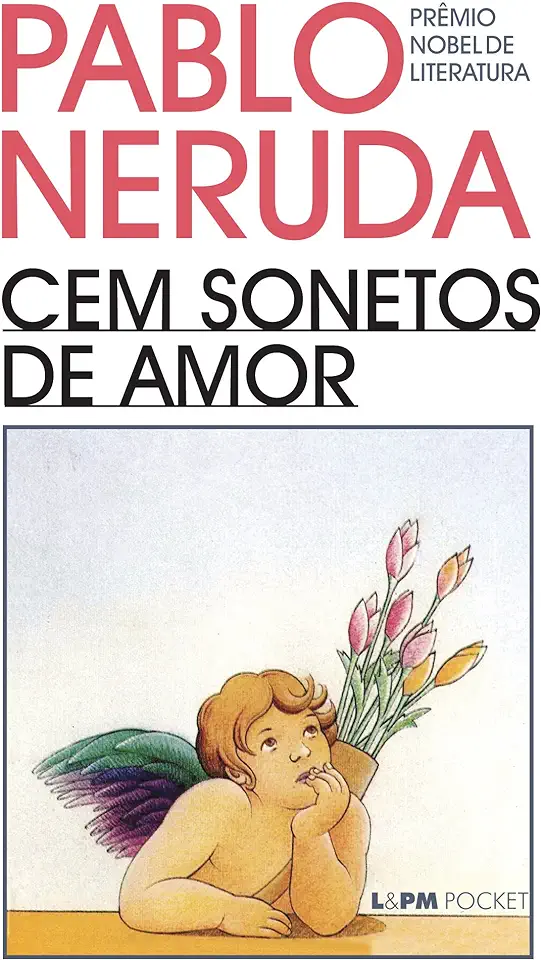 Capa do Livro Cem Sonetos de Amor - Pablo Neruda