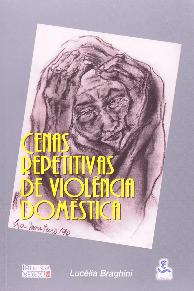 Capa do Livro Cenas Repetitivas de Violência Doméstica - Lucélia Braghini