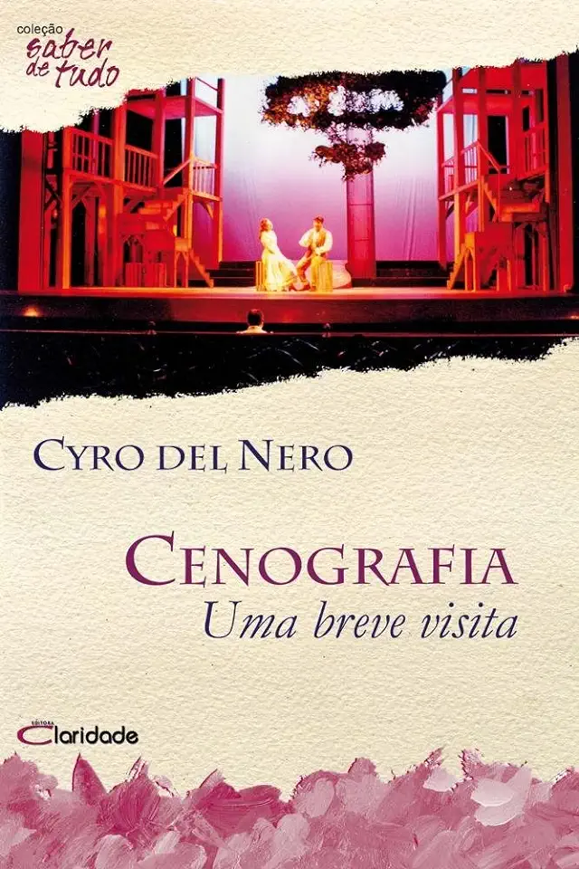 Capa do Livro Cenografia uma Breve Visita - Cyro del Nero