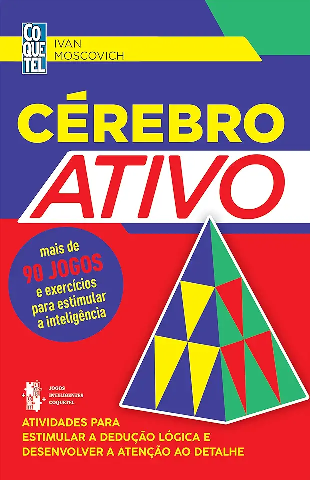 Capa do Livro CÉREBRO ATIVO - LIVRO 4 - Moscovich, Ivan