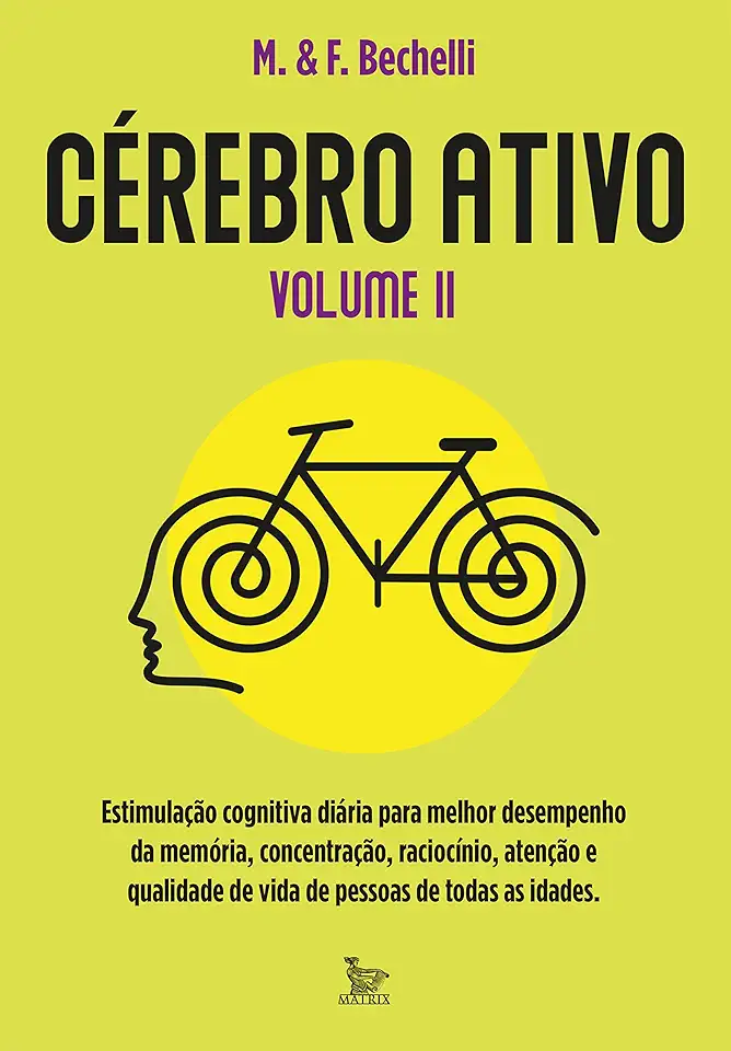 Capa do Livro CÉREBRO ATIVO - VOLUME 2 - Bechelli, M. & F.