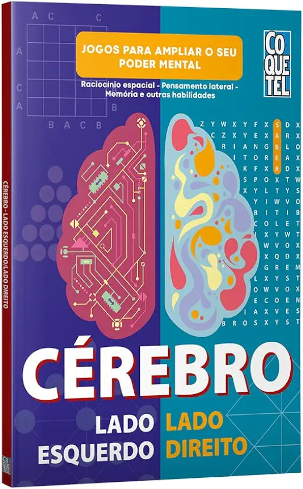 Capa do Livro Cérebro Lado Esquerdo-lado Direito - Coquetel, Equipe