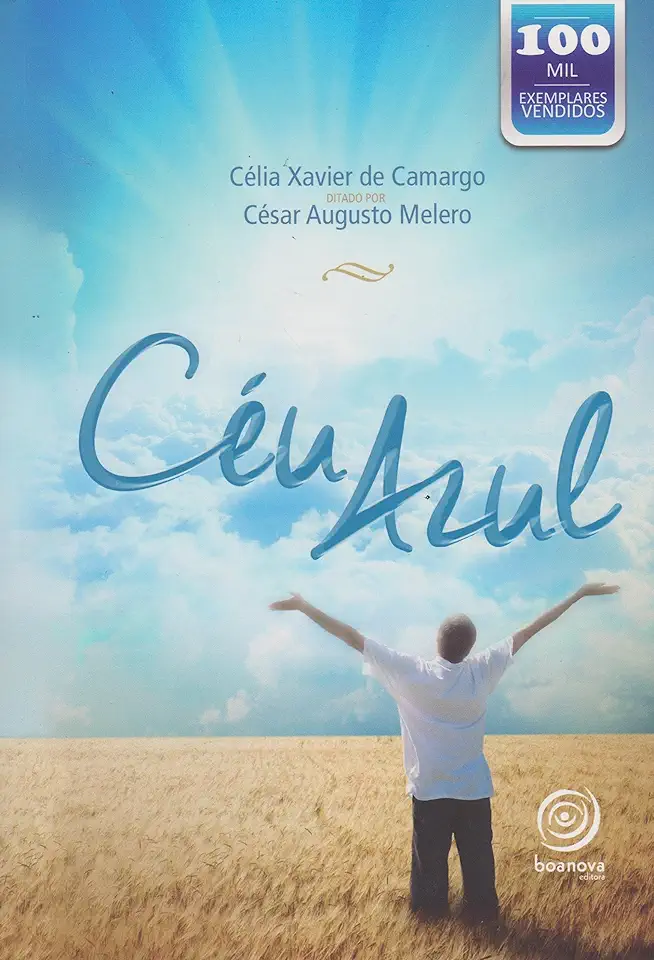 Capa do Livro Céu Azul - Célia Xavier Camargo