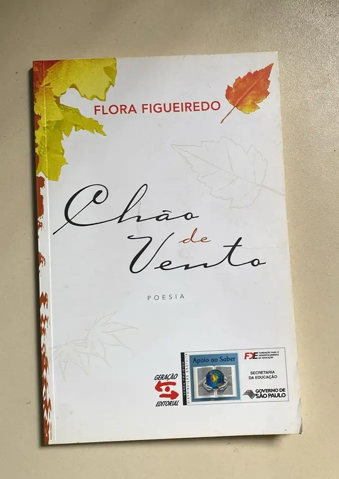 Capa do Livro Chão de Vento - Flora Figueiredo