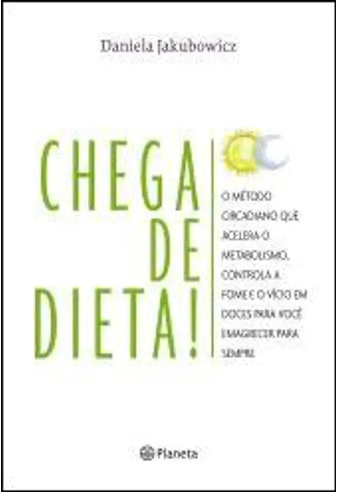 Capa do Livro Chega de Dieta - Daniela Jakubowicz