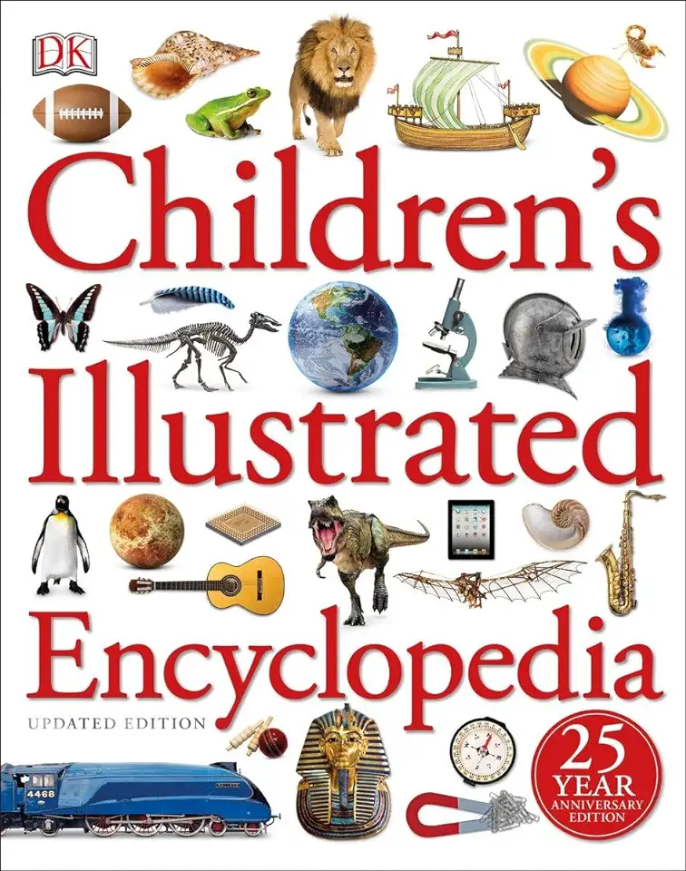 Capa do Livro Childrens Illustrated Encyclopedia - Dorling Kindersley