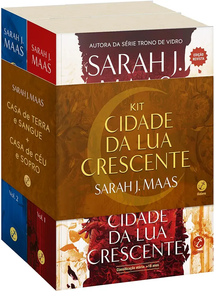 Capa do Livro Cidade da Lua Crescente - Sarah J. Maas