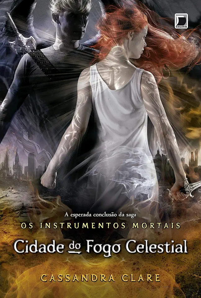 Capa do Livro Cidade do Fogo Celestial - Cassandra Clare