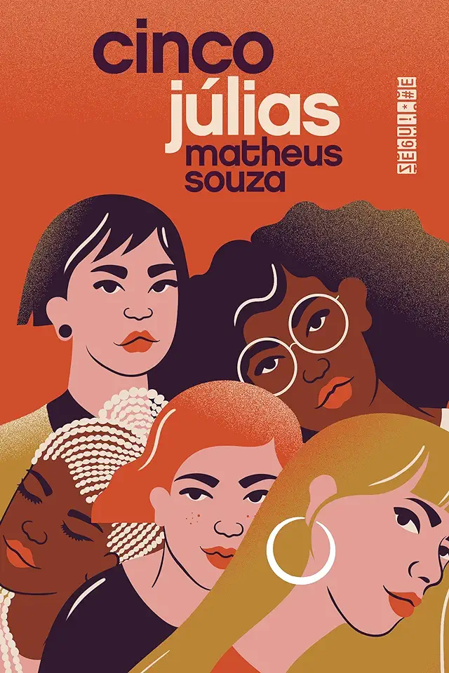 Capa do Livro Cinco Júlias - Matheus Souza