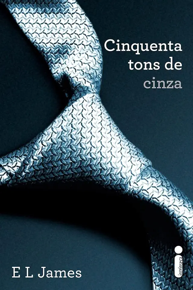 Capa do Livro Cinquenta Tons de Cinza - E. L. James