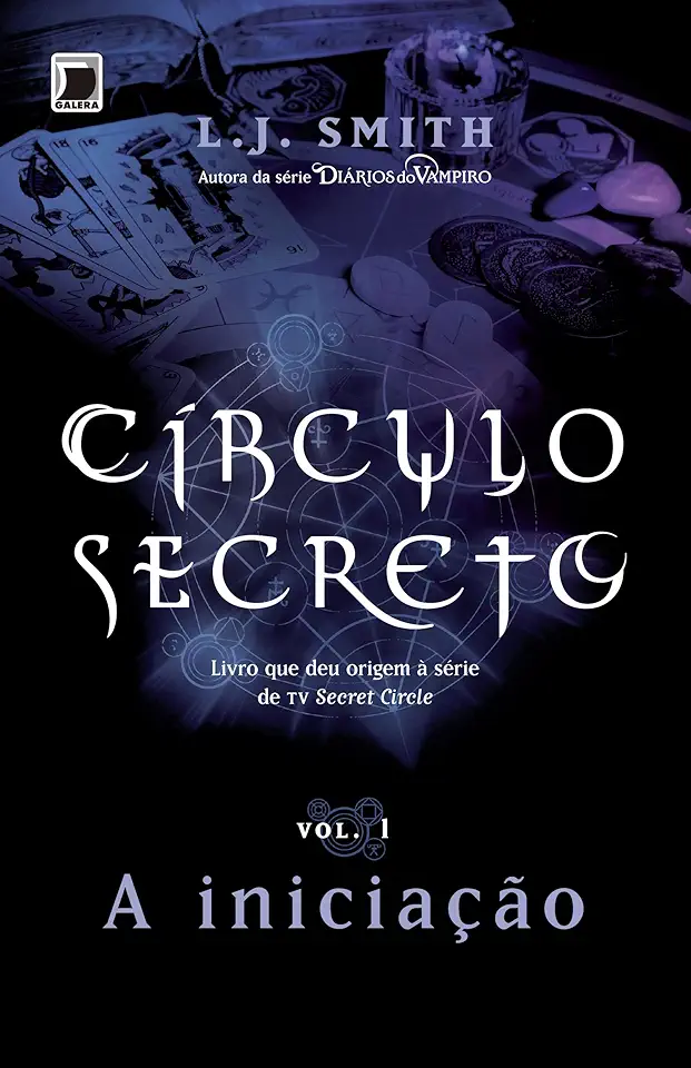 Capa do Livro Círculo Secreto Vol 1 a Iniciação - L J Smith