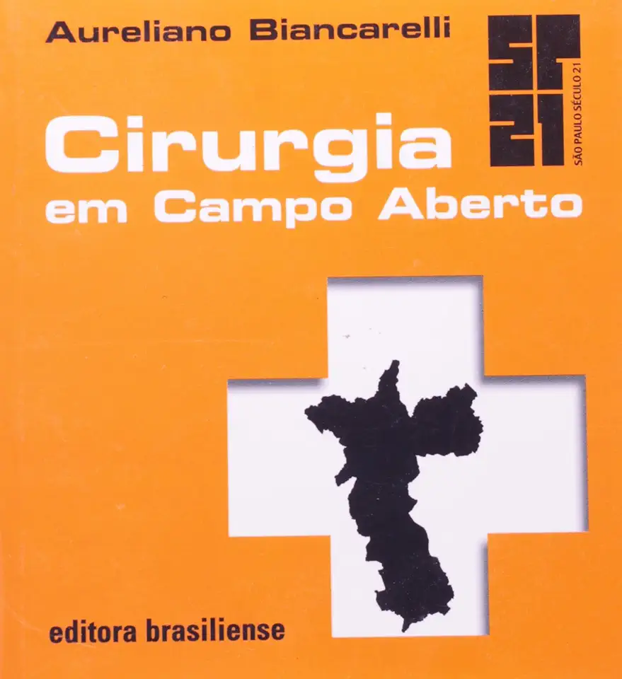 Capa do Livro Cirurgia Em Campo Aberto - Aureliano Biancarelli